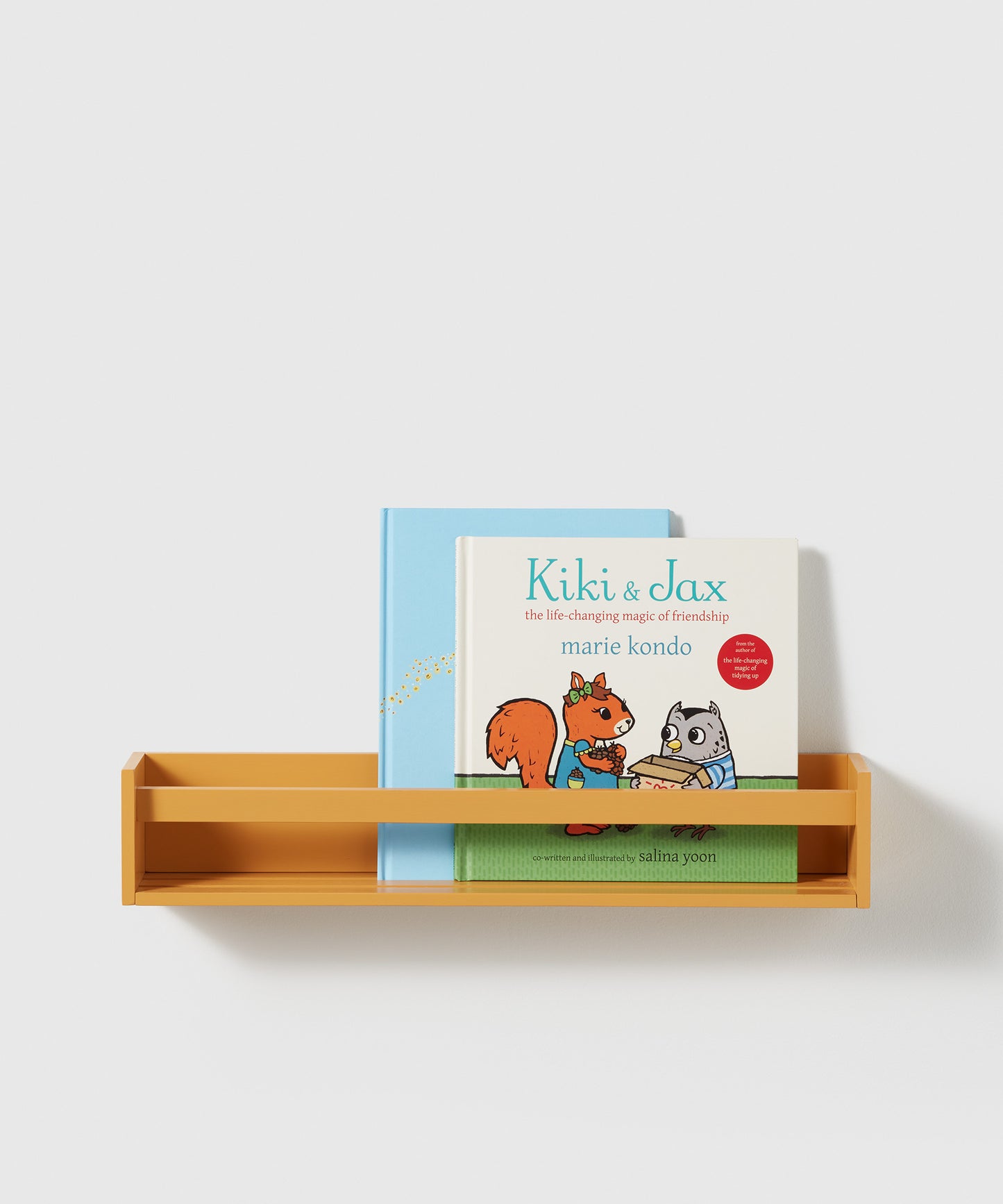 Wall-Mounted Kids' Bookshelf – Yellow | KonMari Shop by Marie Kondo