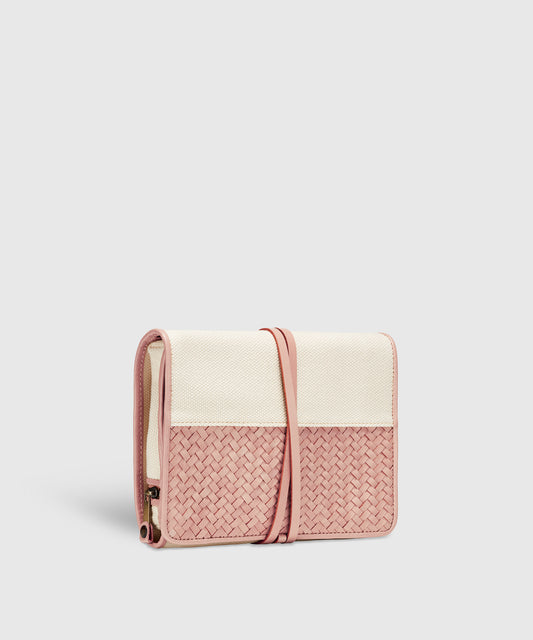 Leather & Cotton Hanging Toiletry Bag | KonMari by Marie Kondo - Secondary Image
