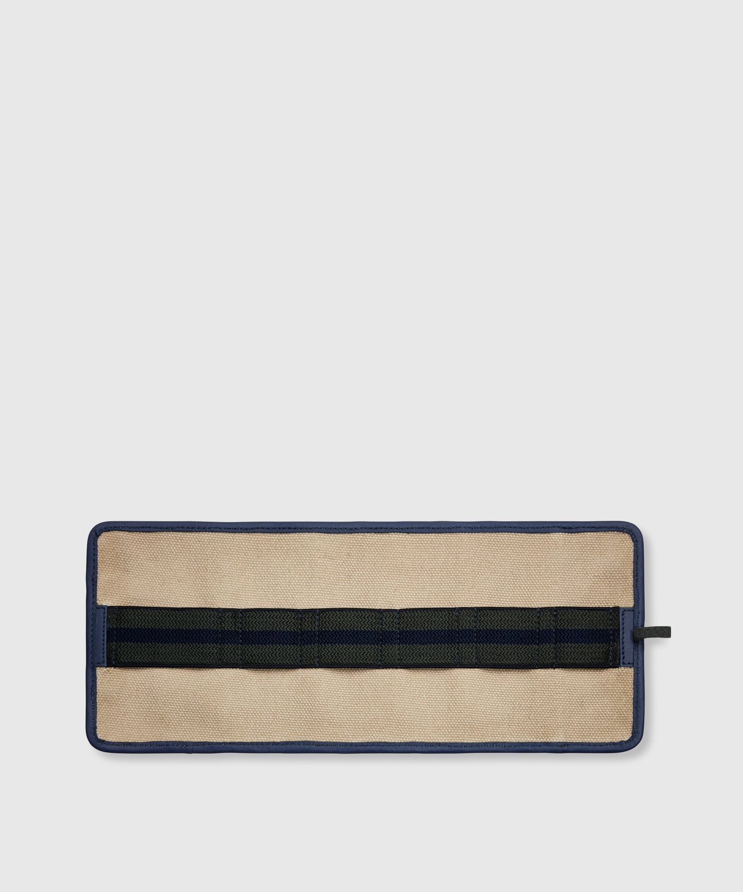 Cotton Canvas & Leather Tech Organizer| KonMari by Marie Kondo