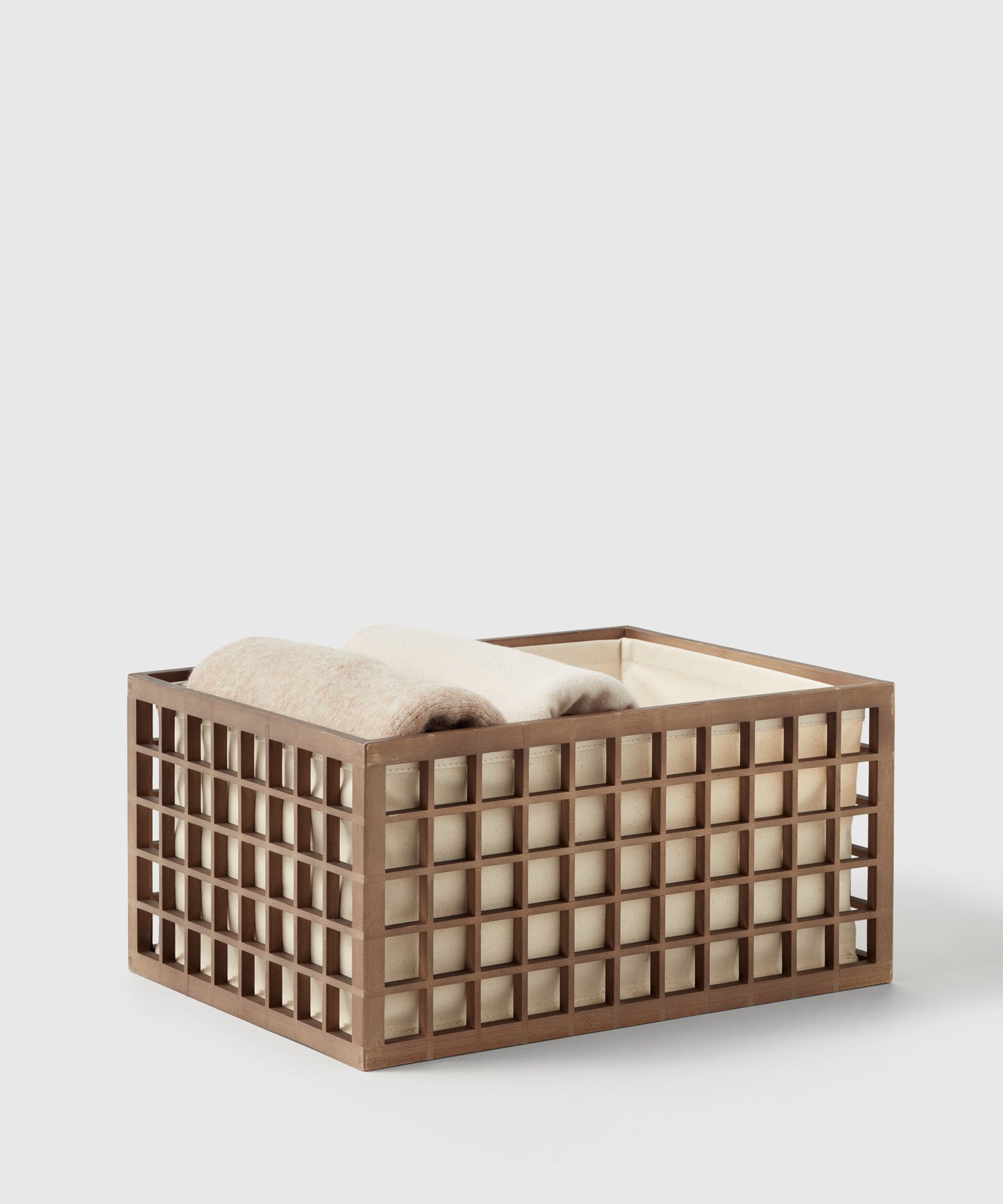 The Container Store x KonMari Bamboo Storage/Organizational Bin