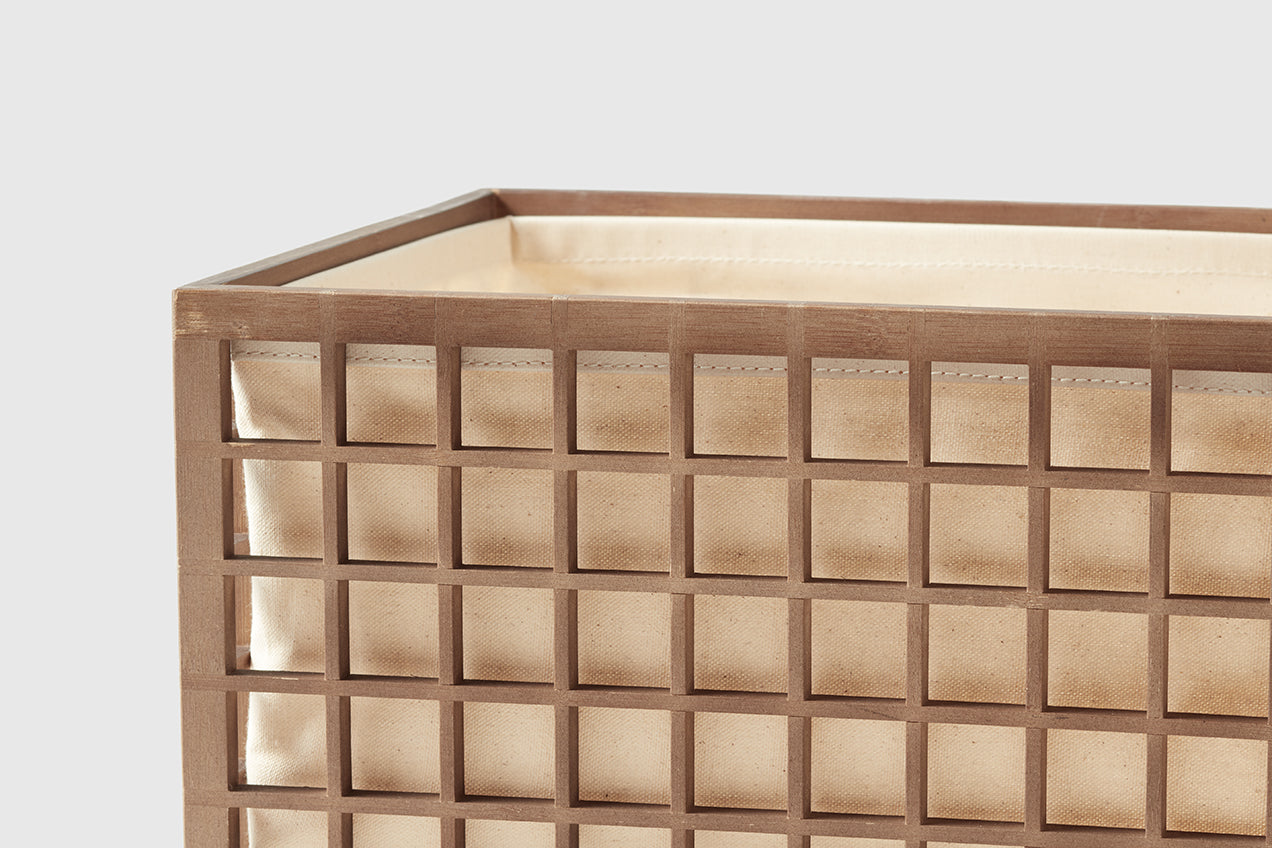 The Container Store x KonMari Bamboo Storage/Organizational Bin