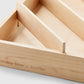 Birch Wide Utensil Organizer With Diagonal Compartments by Marie Kondo