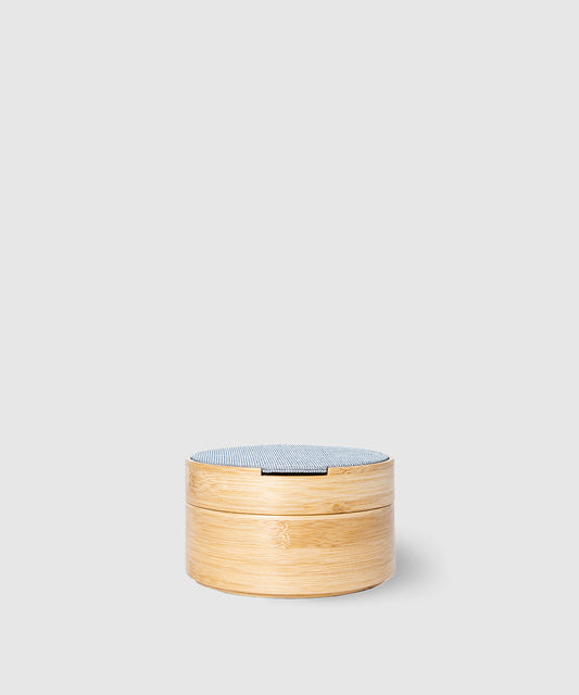 Round Bamboo Jewelry Box With Mirror | Marie Kondo Official | KonMari