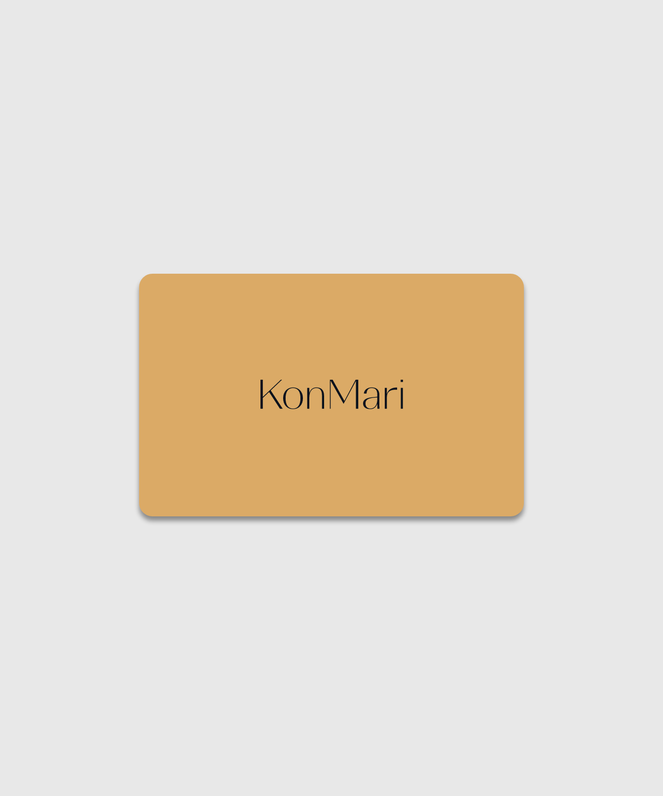 KonMari Digital Gift Card  Gift Certificate by Marie Kondo