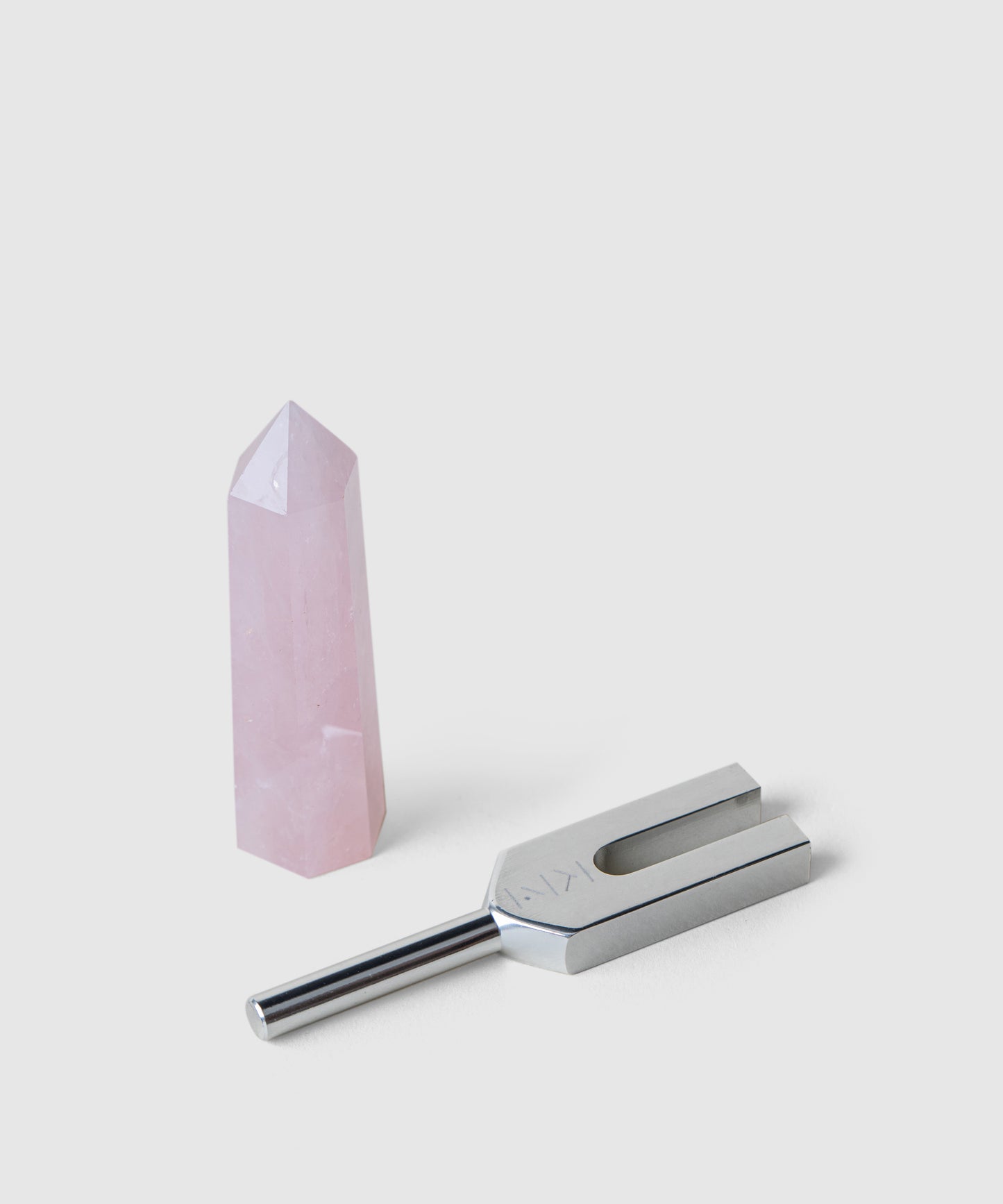 Tuning Fork & Rose Quartz Crystal | KonMari by Marie Kondo