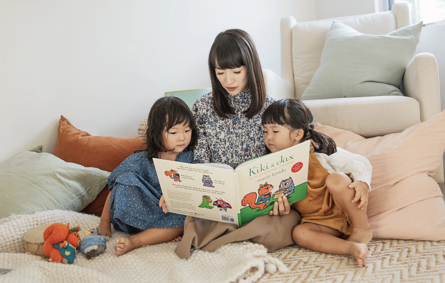 "Kiki & Jax: The Magic of Friendship" children's book by Marie Kondo