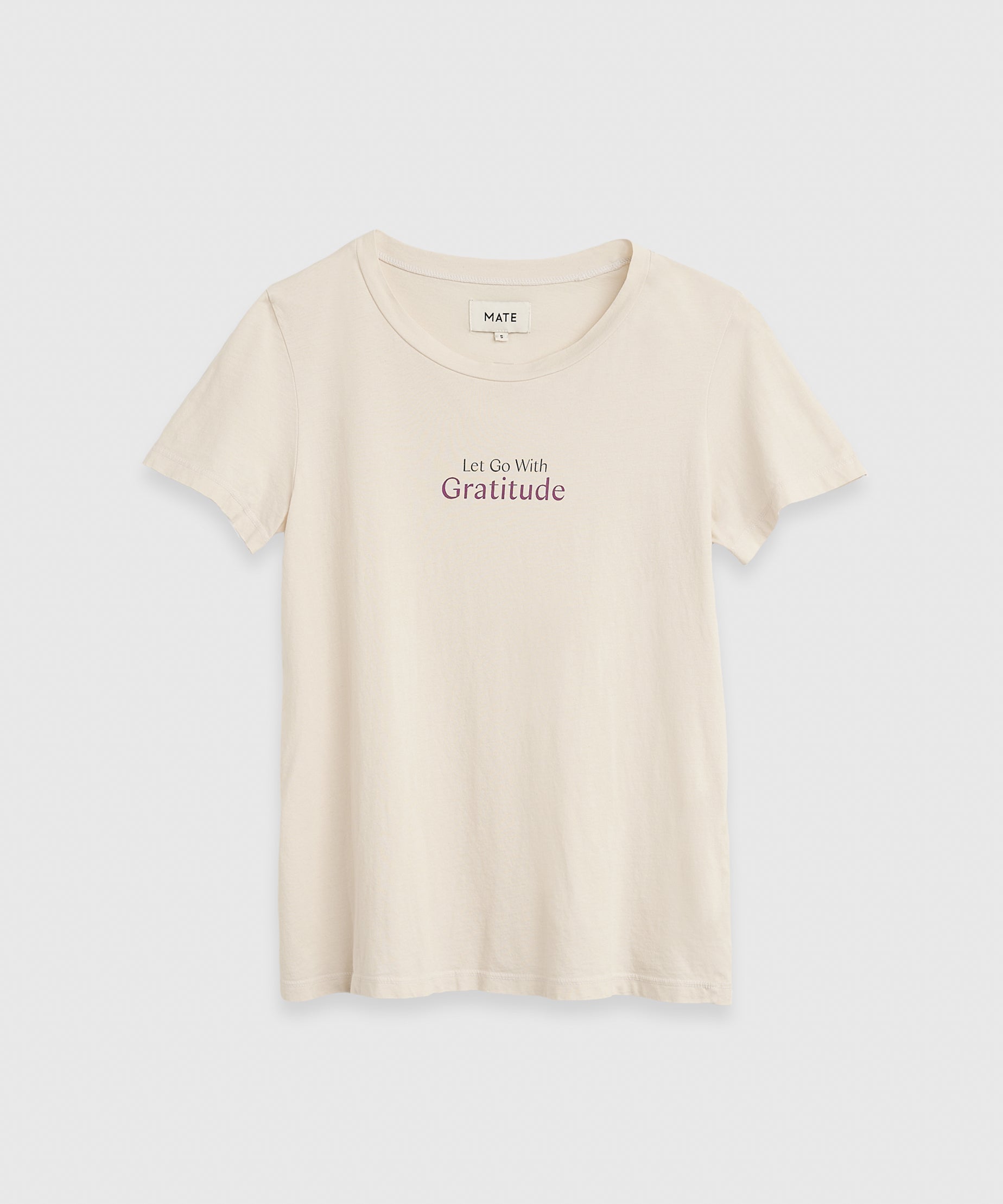 Let Go With Gratitude Cotton T-Shirt | KonMari x Mate the Label