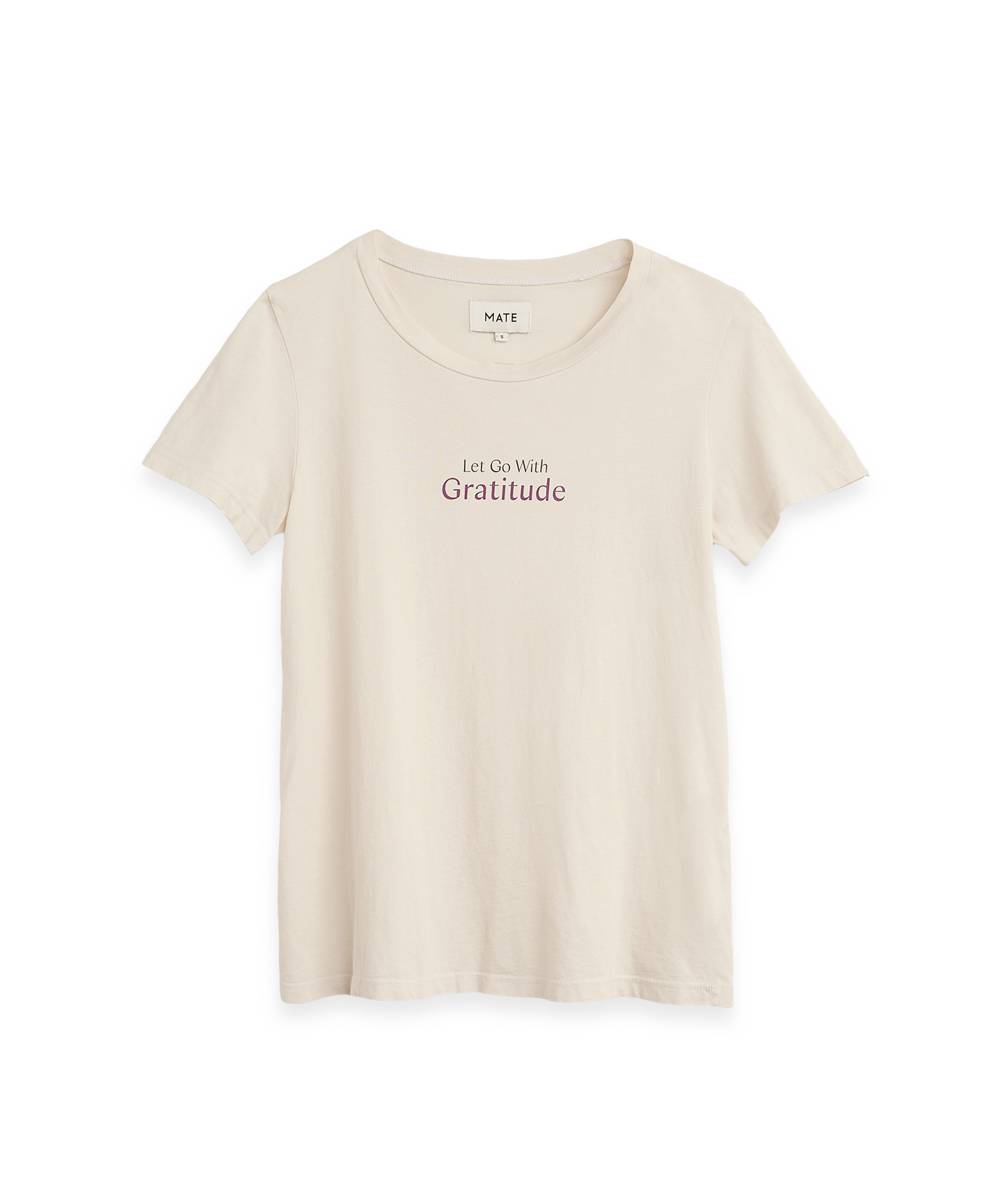 Let Go With Gratitude Cotton T-Shirt | KonMari x Mate the Label