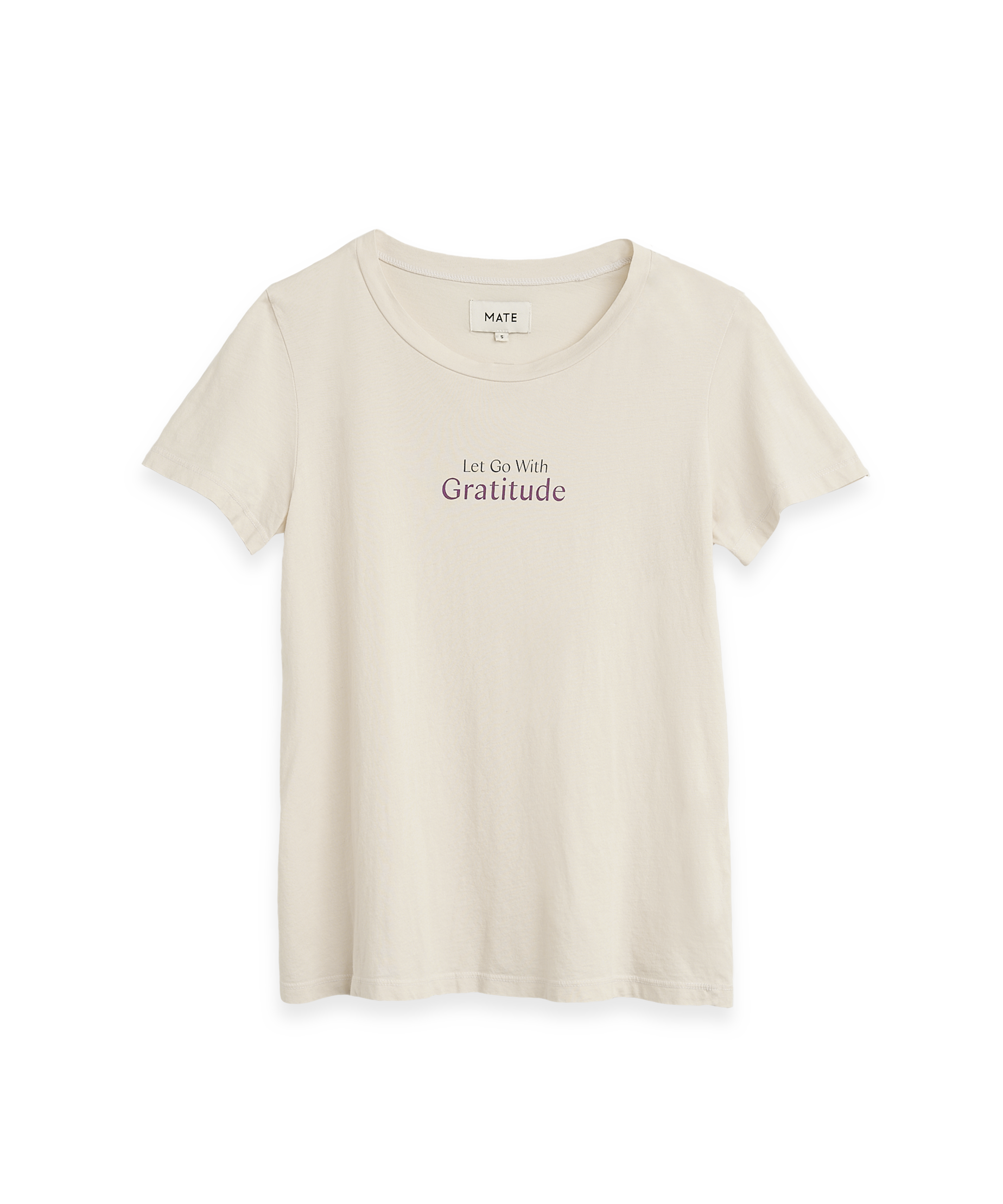 Let Go With Gratitude Cotton T-Shirt | KonMari x Mate the Label