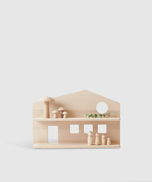 Handmade Wooden House Shelf | Shop at KonMari by Marie Kondo - Secondary Image