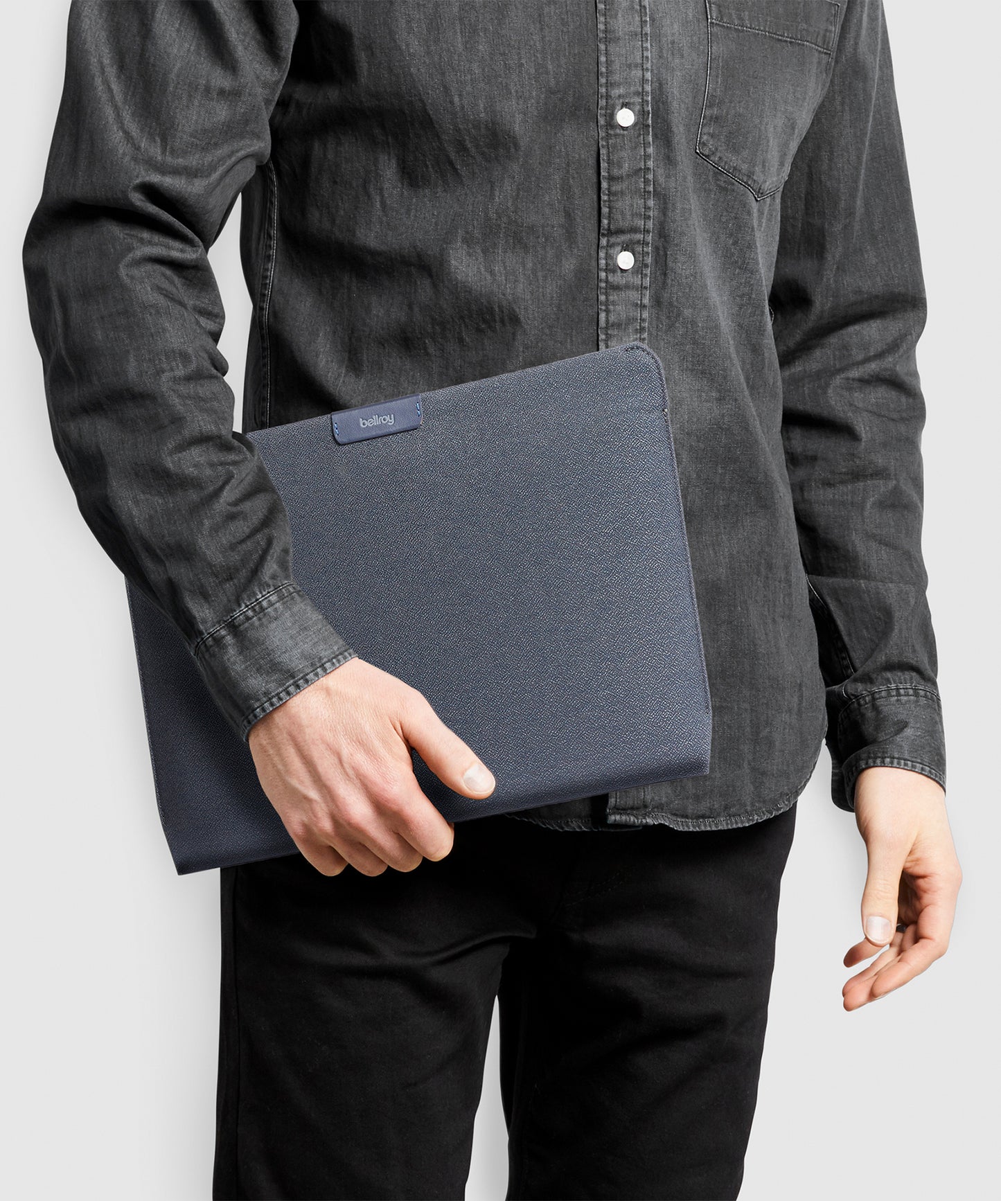 Recycled Woven Padded Laptop Sleeve | Tech and Travel | KonMari by Marie Kondo