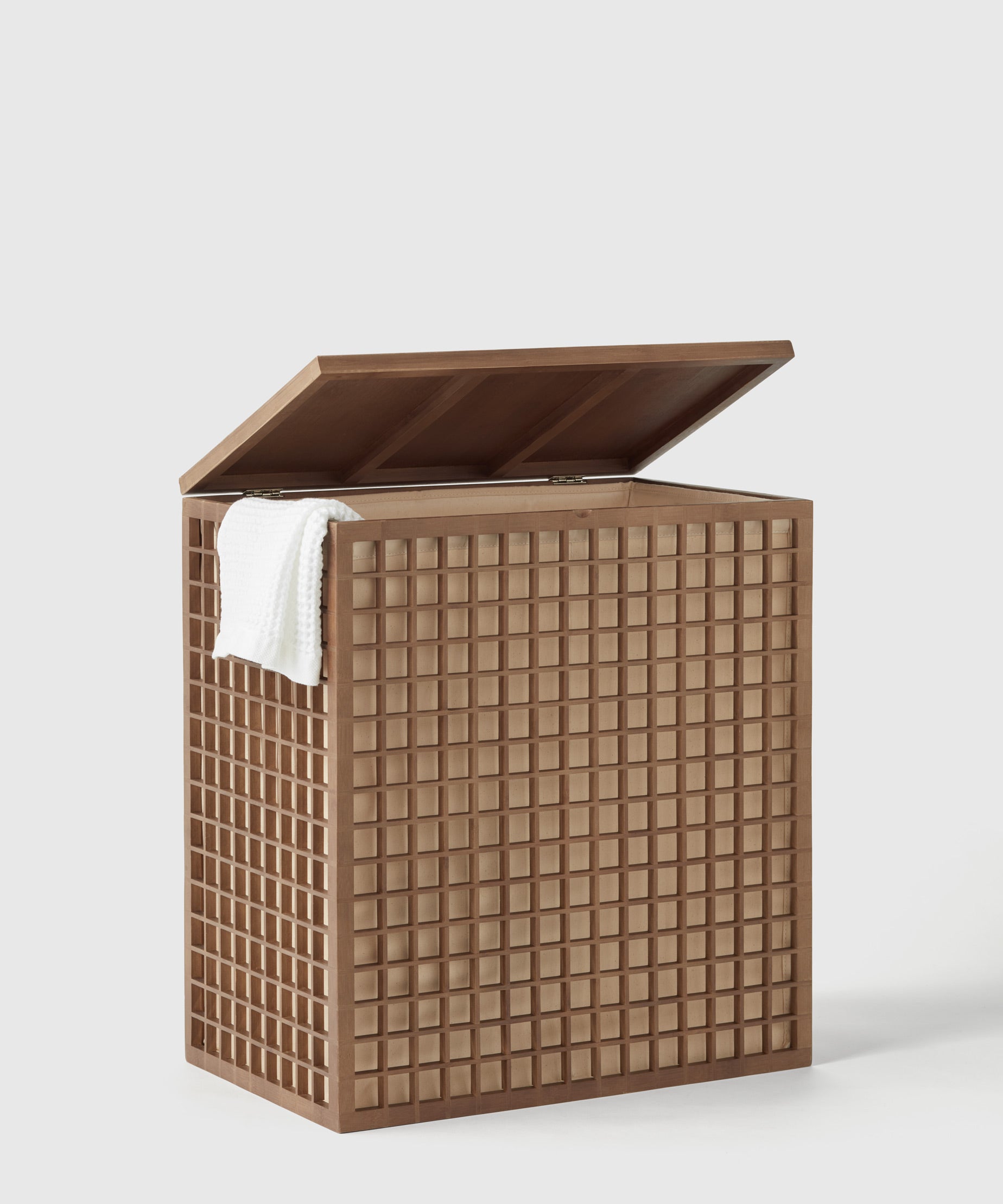 The Container Store x KonMari | Bamboo Hamper by Marie Kondo
