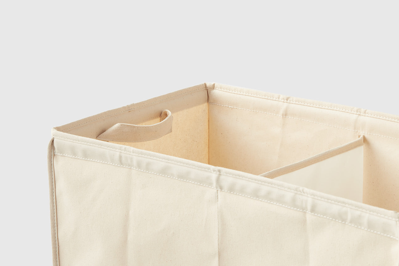 The Container Store x KonMari | Bamboo Hamper by Marie Kondo