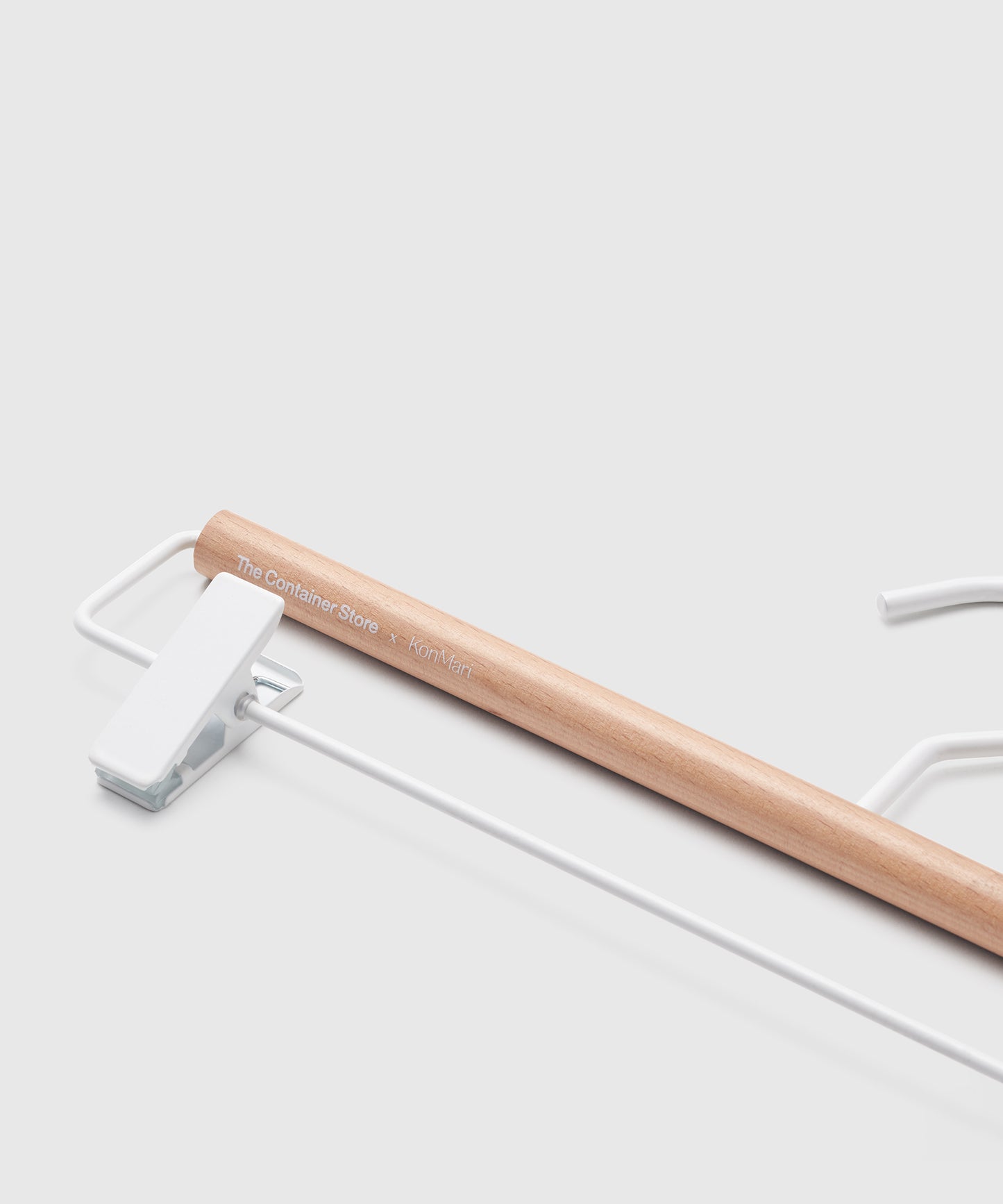 White Metal Pant & Skirt Hanger | KonMari by Marie Kondo Official Site