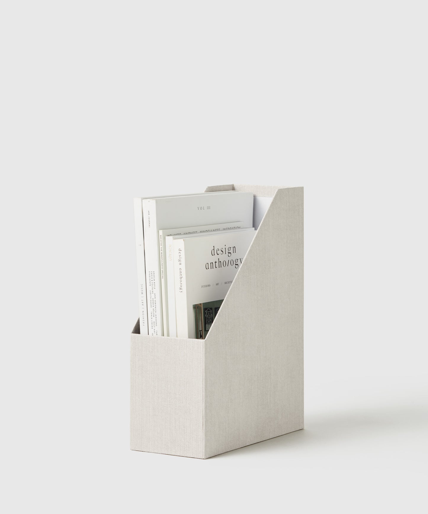 Magazine Holder – Calm | The Container Store x KonMari by Marie Kondo