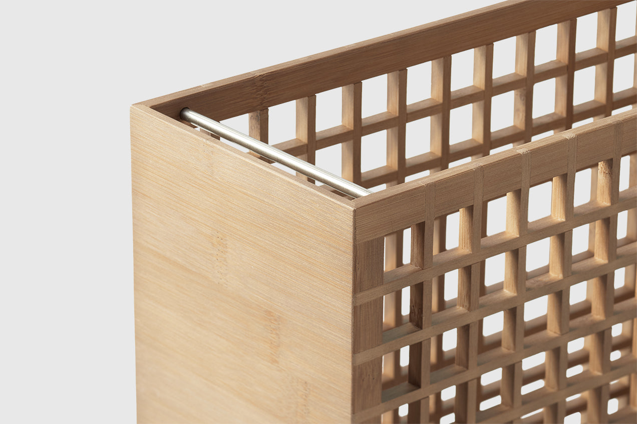 Bamboo File Organizer | The Container Store x KonMari by Marie Kondo 