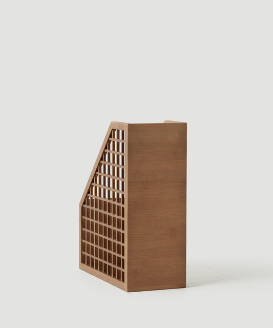 Bamboo Vertical Paper Holder | The Container Store x KonMari 