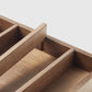 The Container Store x KonMari | Bamboo 2-Tier Flatware & Utensils Organizer