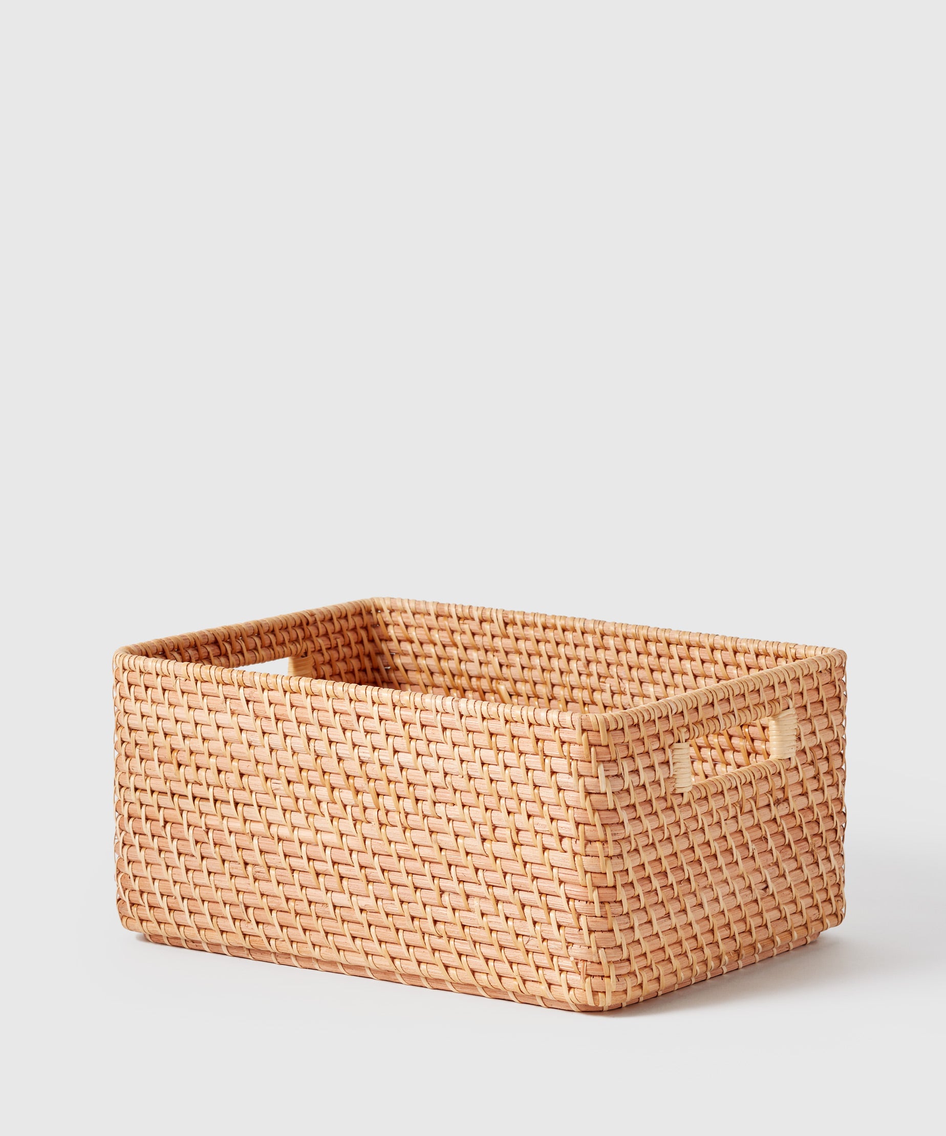 Woven on sale storage tote