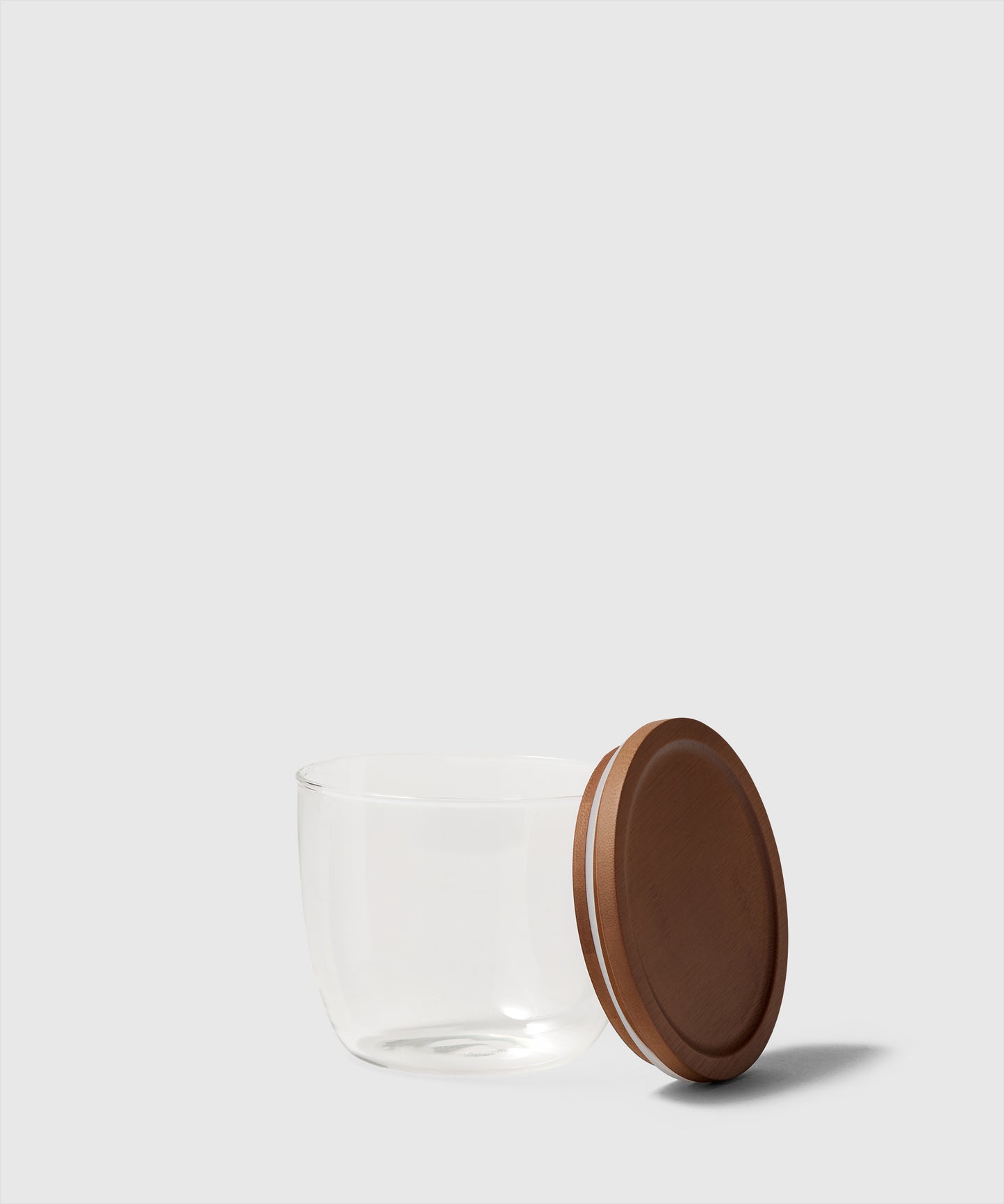 Small Glass Canister With Bamboo Lid | The Container Store x KonMari