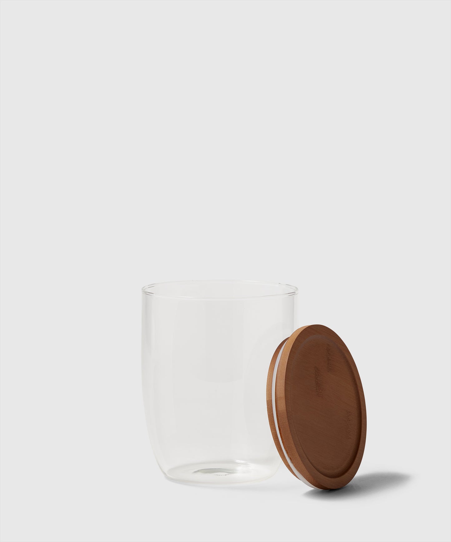 Medium Glass Canister With Bamboo Lid | The Container Store x KonMari