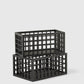 Bamboo Pantry Bin, Black | The Container Store x KonMari by Marie Kondo 