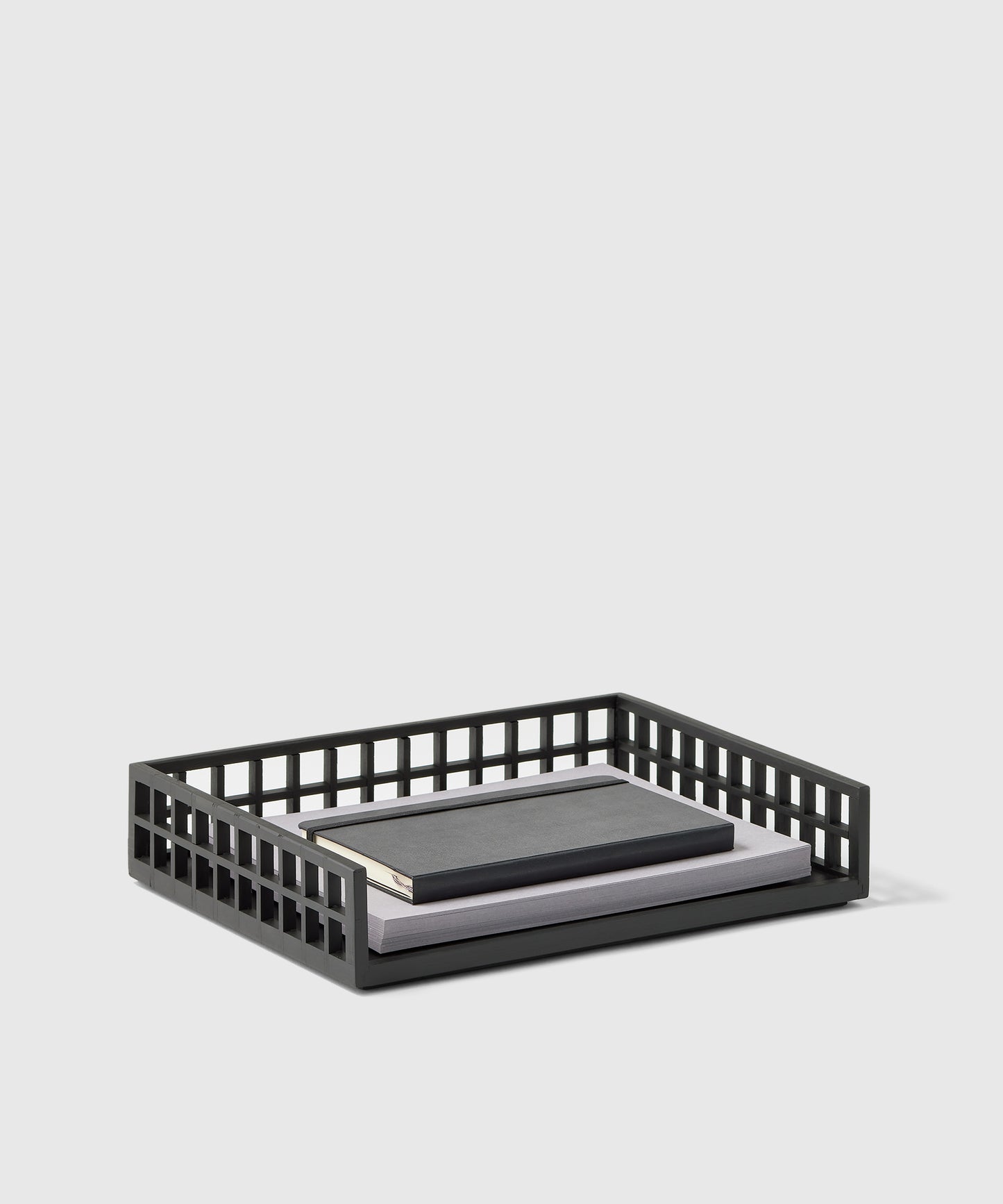 Black Bamboo Letter Tray | The Container Store x KonMari by Marie Kondo 