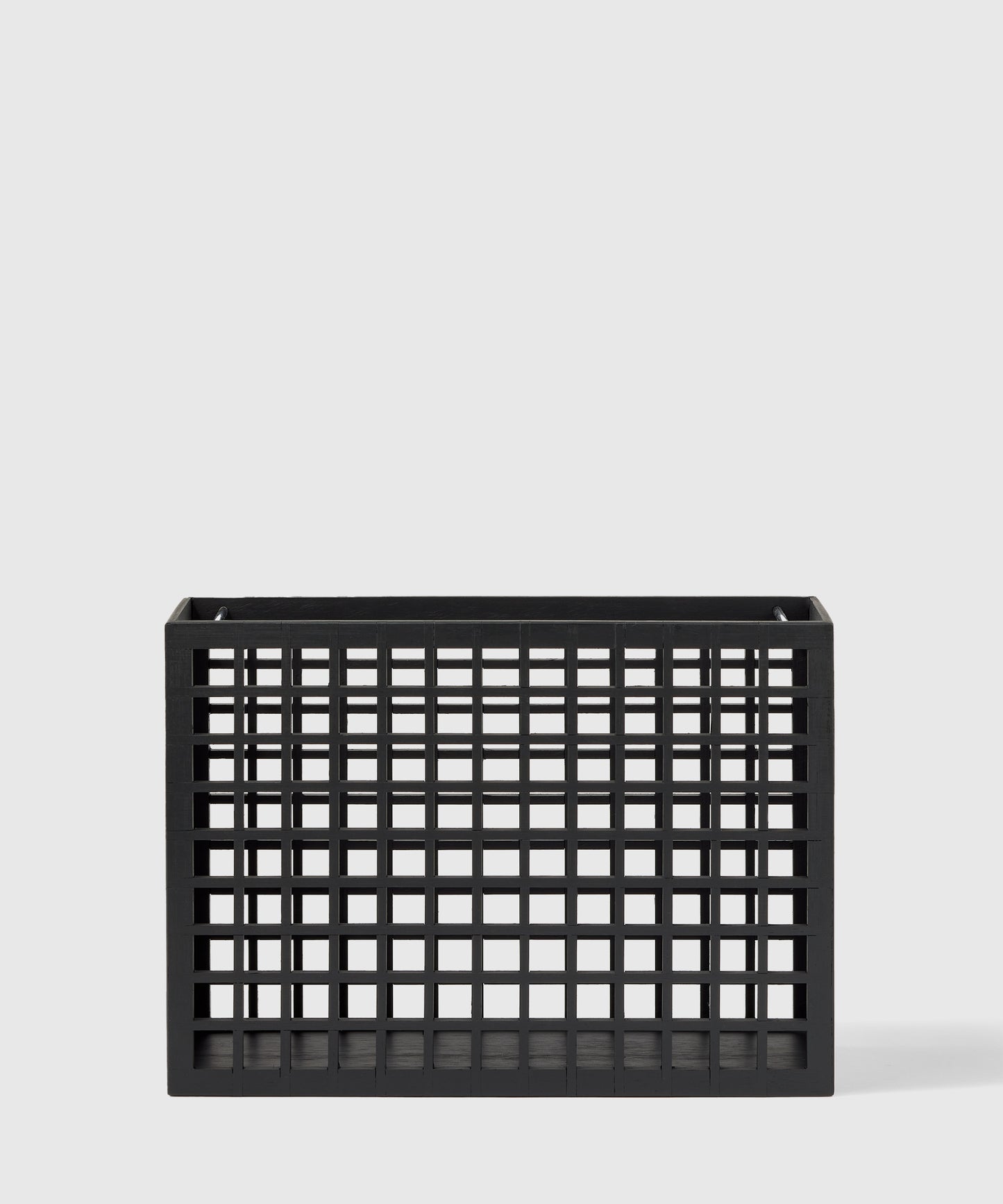 Bamboo File Organizer in Black | The Container Store x KonMari by Marie Kondo