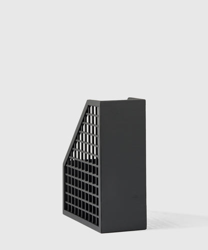 Bamboo Vertical Paper Holder in Black | The Container Store x KonMari 