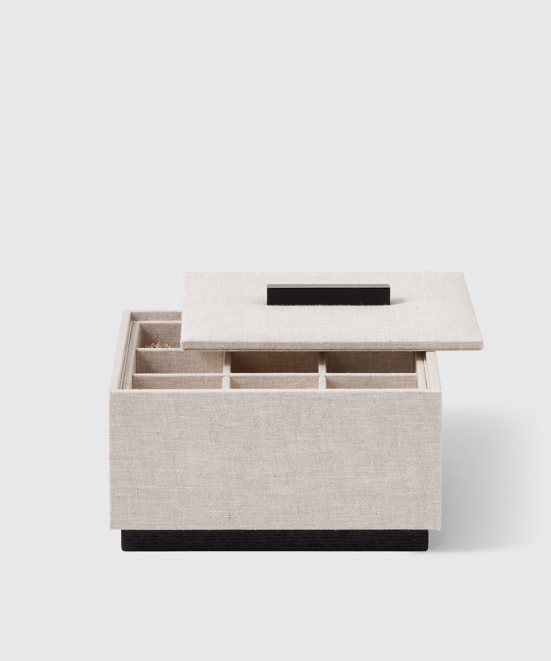 Linen Jewelry Bento Box | The Container Store x KonMari by Marie Kondo 