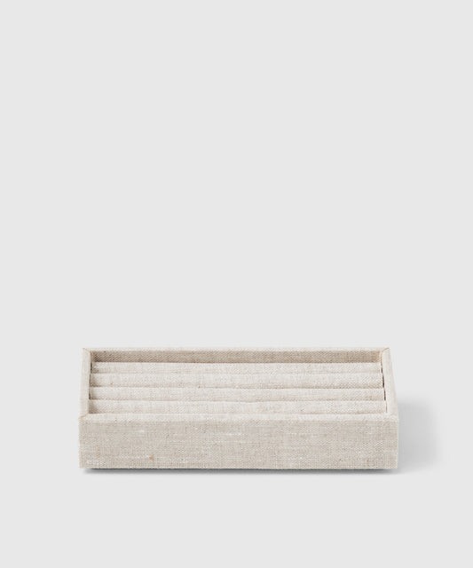 Linen Jewelry Roll Insert | The Container Store x KonMari by Marie Kondo 