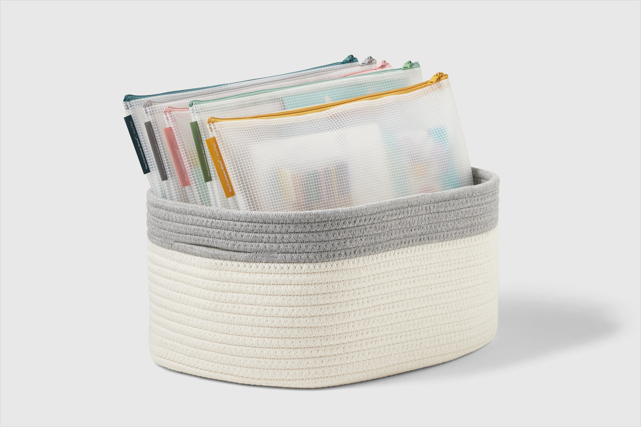 Large Organizing Pouch Set for Kids | The Container Store x KonMari