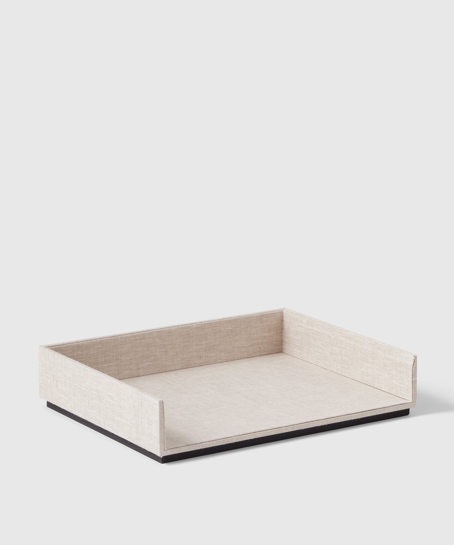 Stackable Linen Letter Tray | The Container Store x KonMari