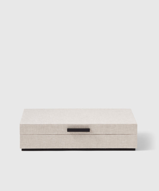 Linen Document Box | Office and Paper Storage | KonMari by Marie Kondo 