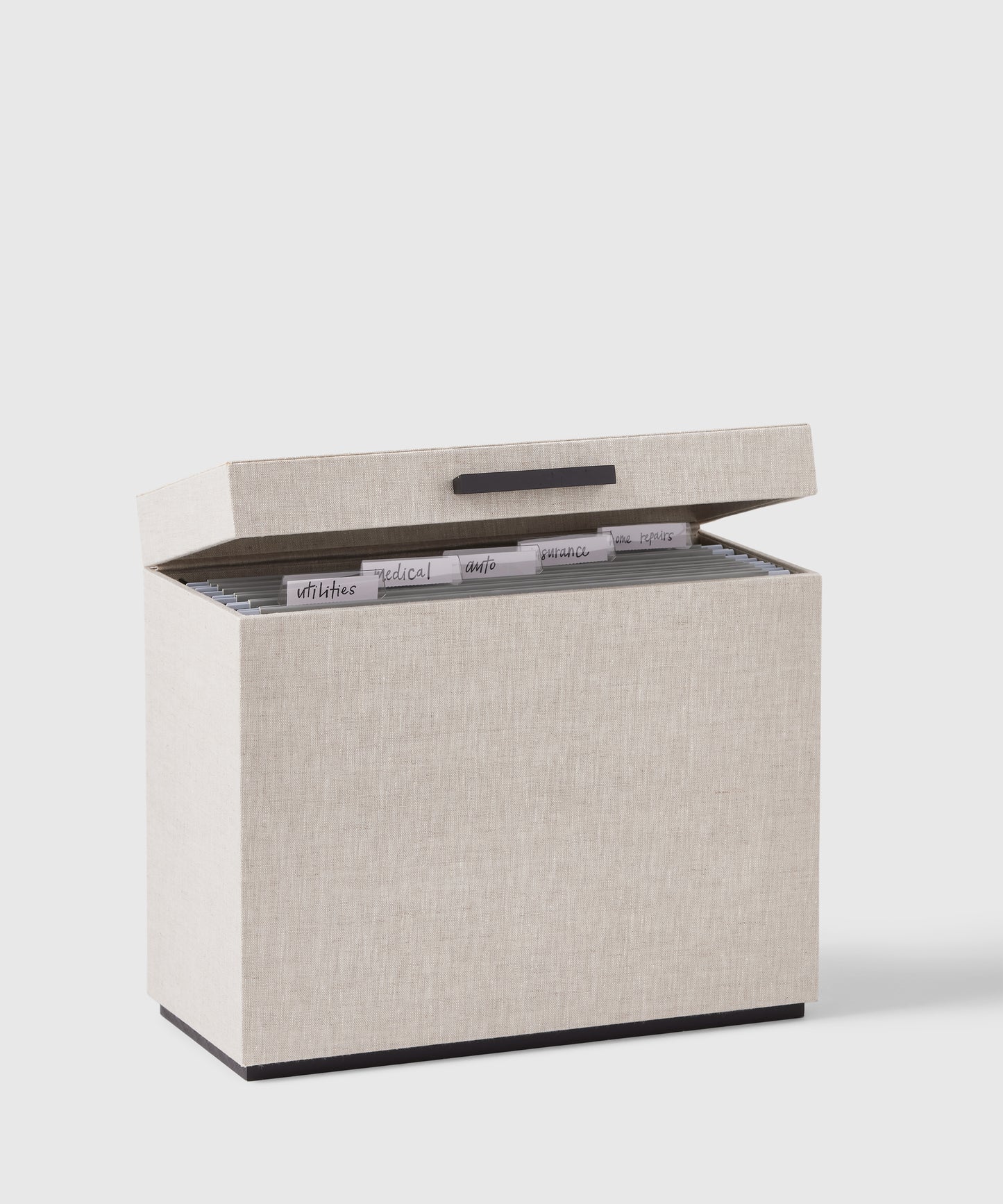 Linen Desktop File Organizer | The Container Store x KonMari