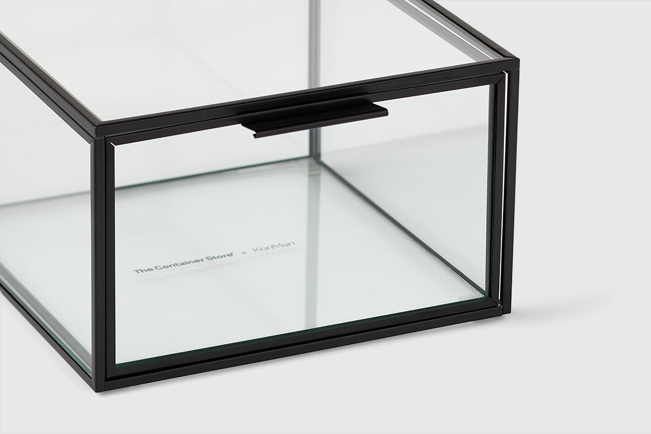 Medium Glass Jewelry Box | The Container Store x KonMari by Marie Kondo 