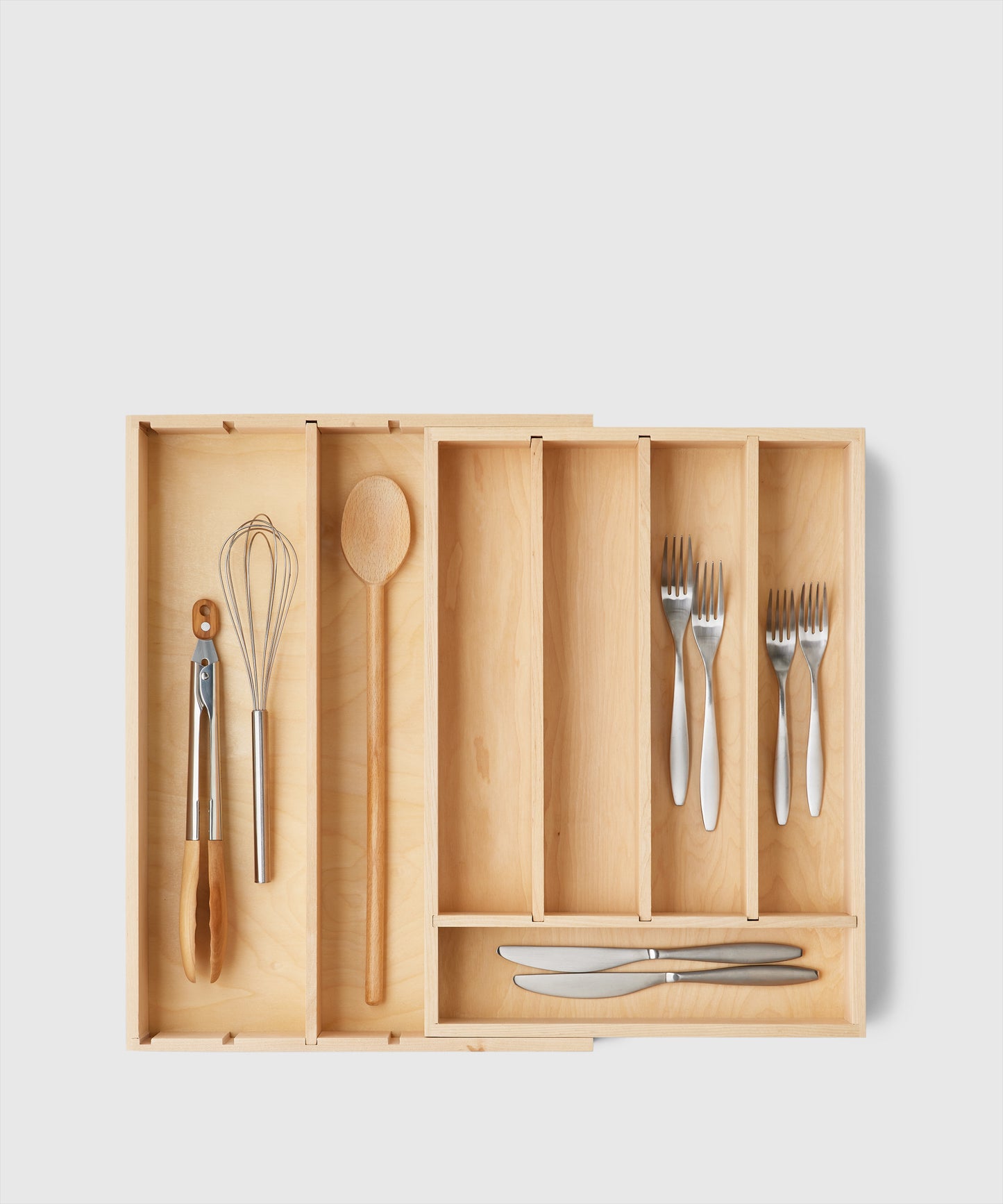 Birch Expandable Flatware & Utensil Organizer | KonMari by Marie Kondo 