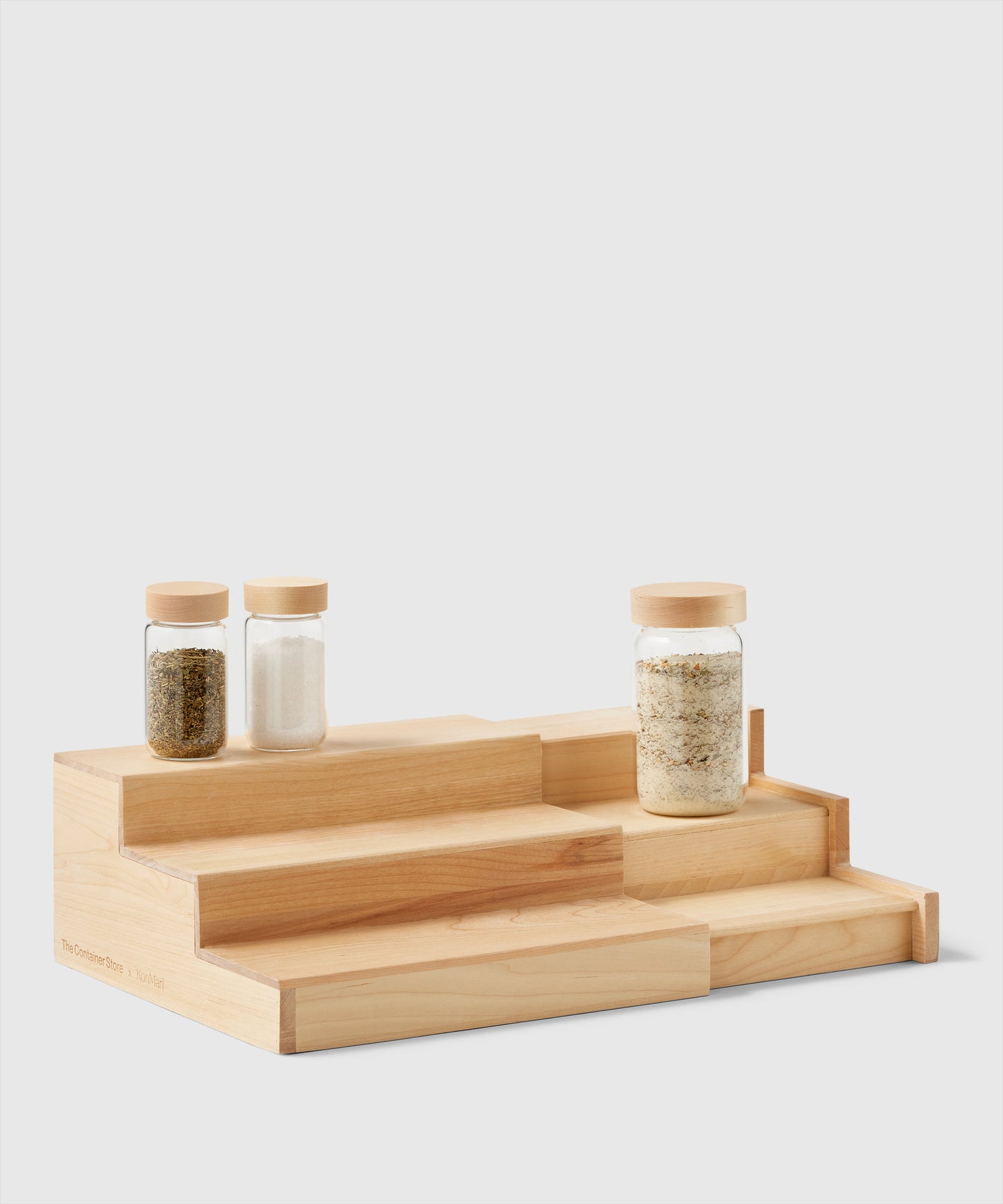 3 Tier Expandable Bamboo Spice Rack - Kitchen - Storage & Organizer