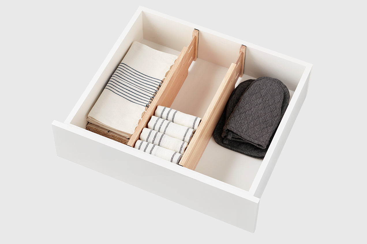 Kitchen Drawer Dividers  The Container Store x KonMari by Marie Kondo