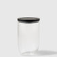 Large Modular Glass Canister, Black | The Container Store x KonMari