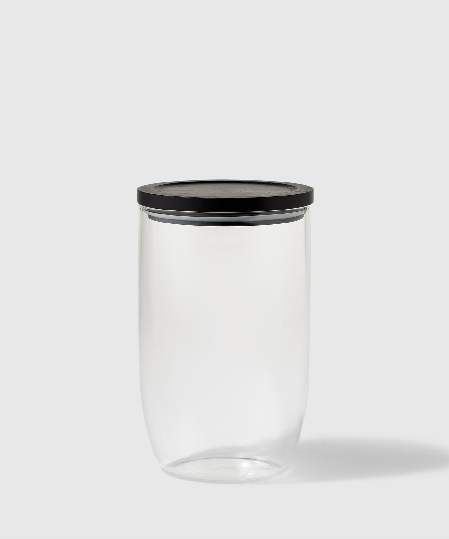 Large Modular Glass Canister, Black | The Container Store x KonMari