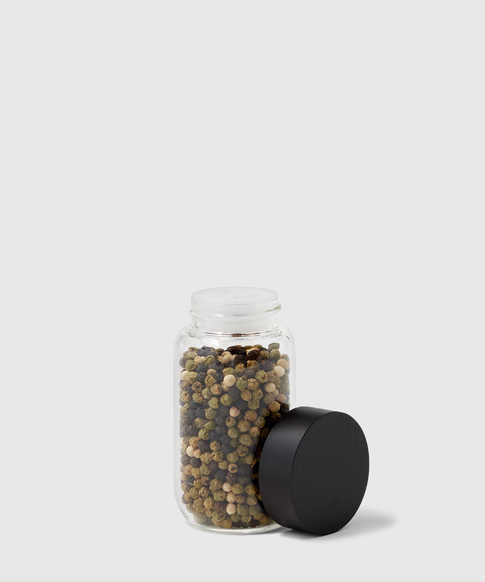 Black Bamboo Spice Jars