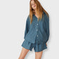 Linen Pajama Set With Shorts | Spa lover Gifts | Shop at KonMari
