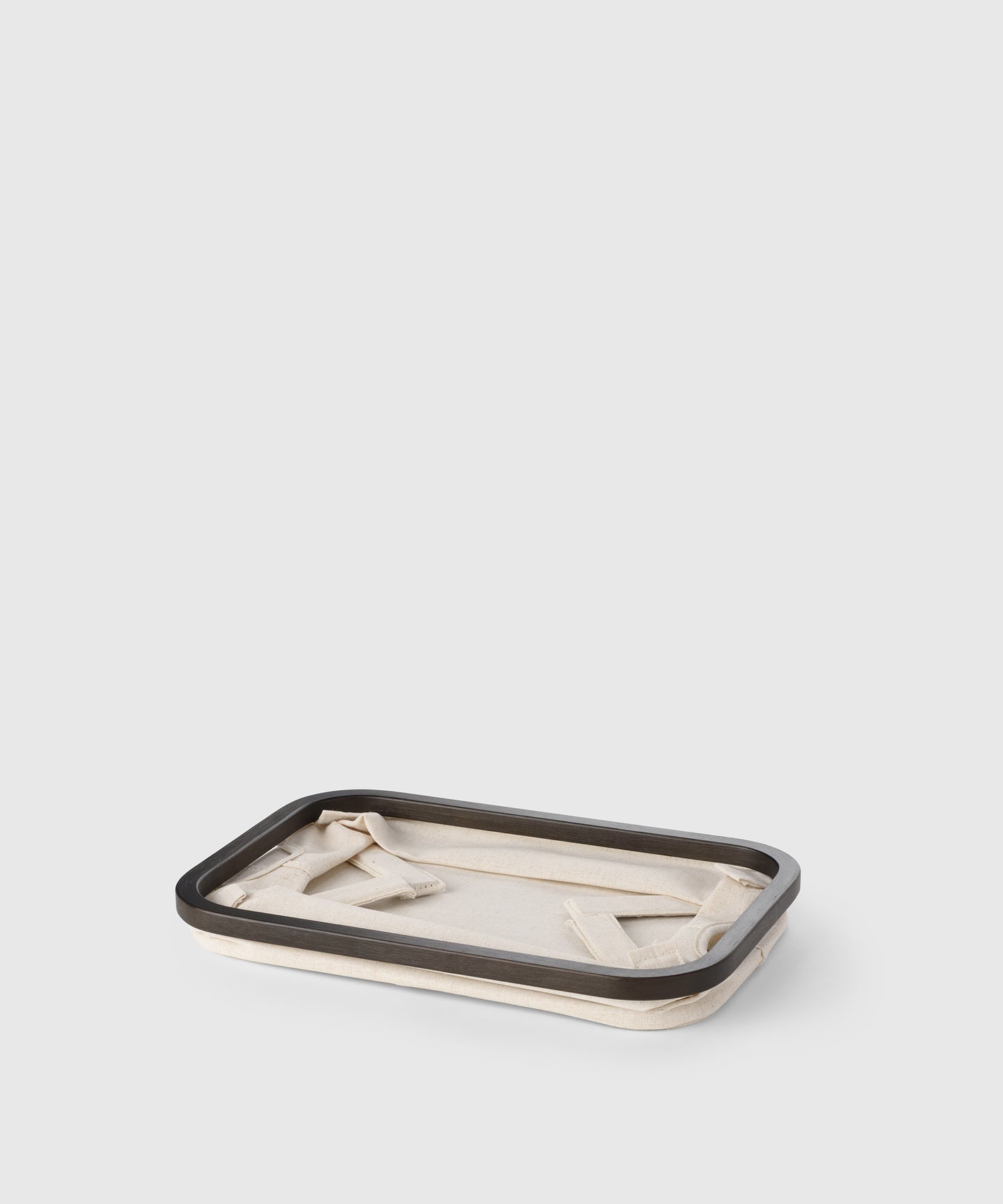 Bamboo & Cotton Rectangular Storage Basket | KonMari by Mari Kondo