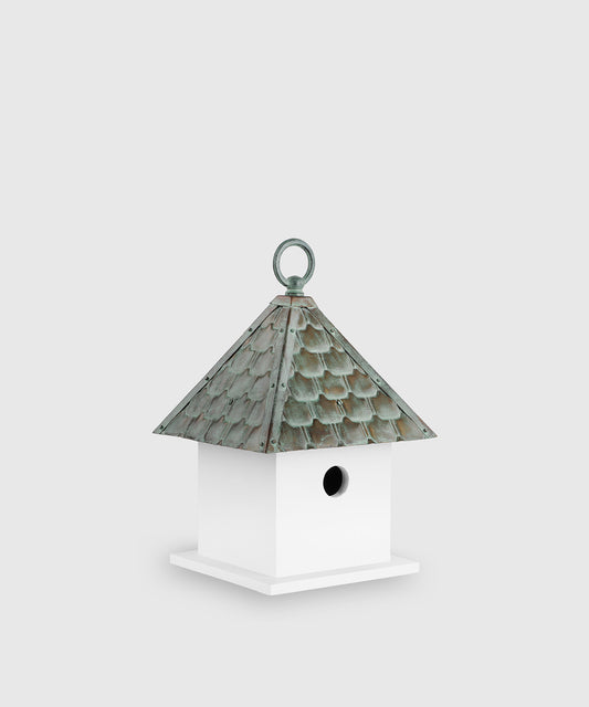 Verdigris Copper Bird House | Home Garden | KonMari by Marie Kondo 