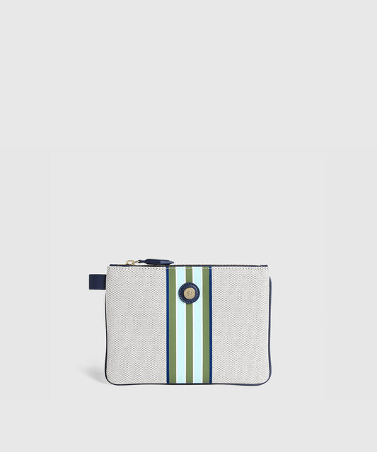 Summer Stripe Pouch | Travel Bags | KonMari by Marie Kondo