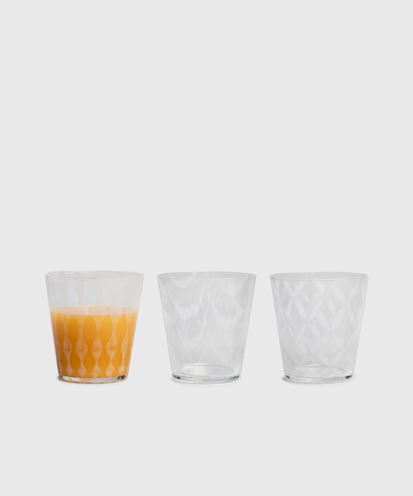 Japanese Aburidashi Glass Tumbler, Multiple Patterns | KonMari by Marie Kondo 