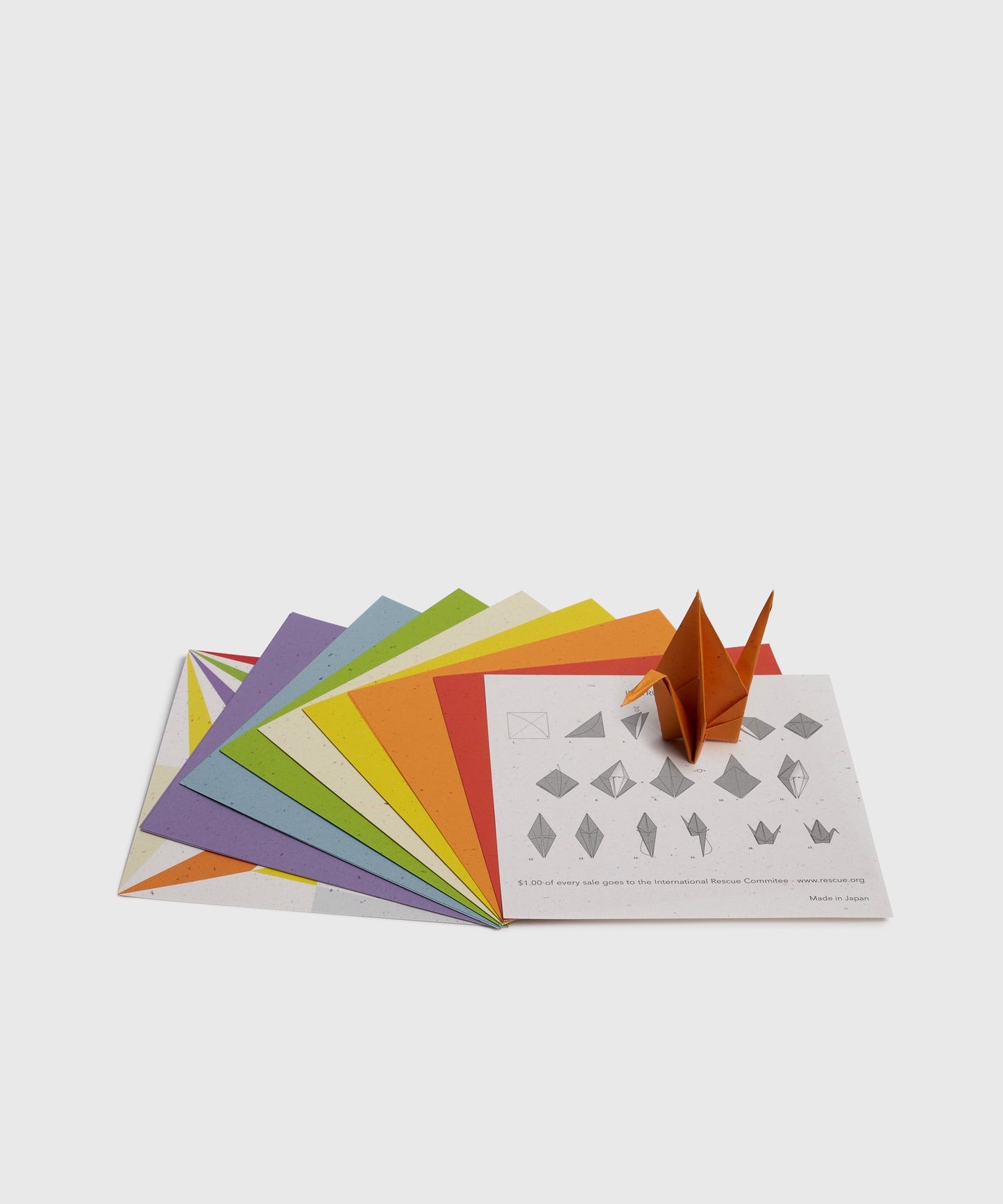 Zutto Origami Project Paper Crane Kit | KonMari by Marie Kondo 