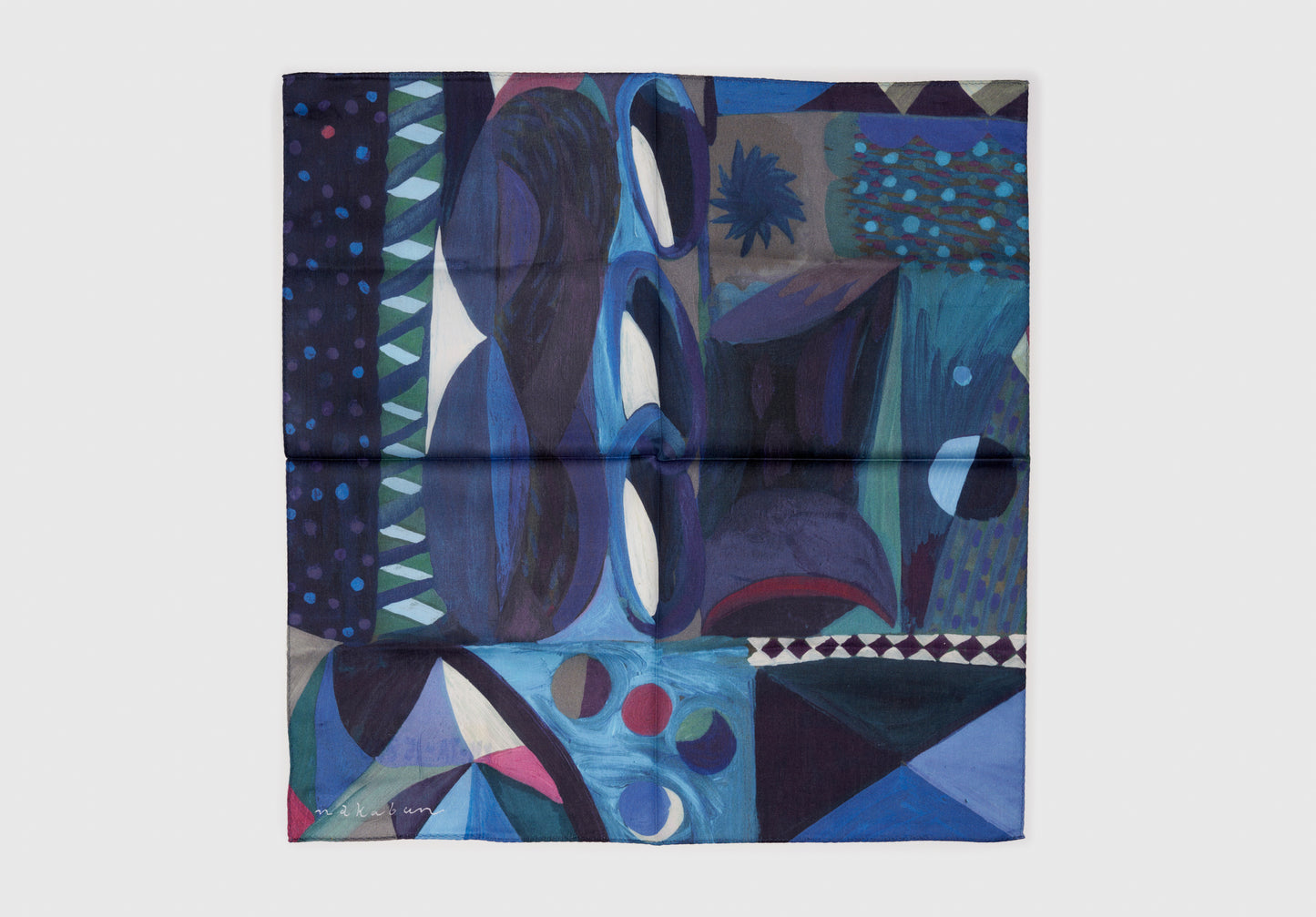 Cotton printed elephant pocket square | Shop KonMari by Marie Kondo