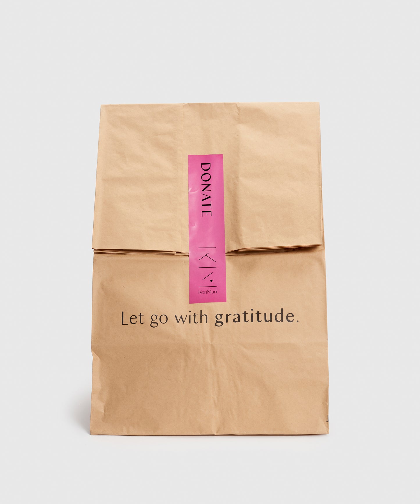 "Let Go With Gratitude" Discard Bags | Shop at KonMari by Marie Kondo